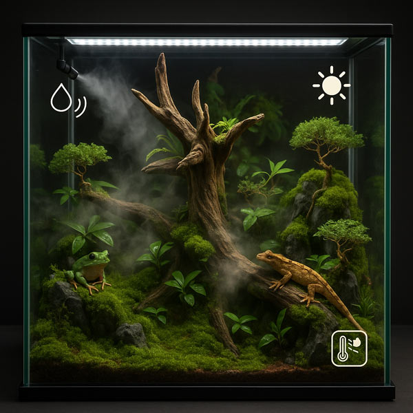 Verdora Living Wander Terrarium